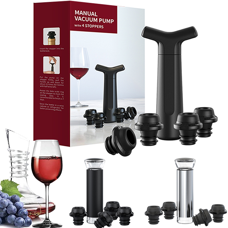 Vacuum Wine Stoppers Vacuum Pu - đánh giá và giá Wine Preservation Pump