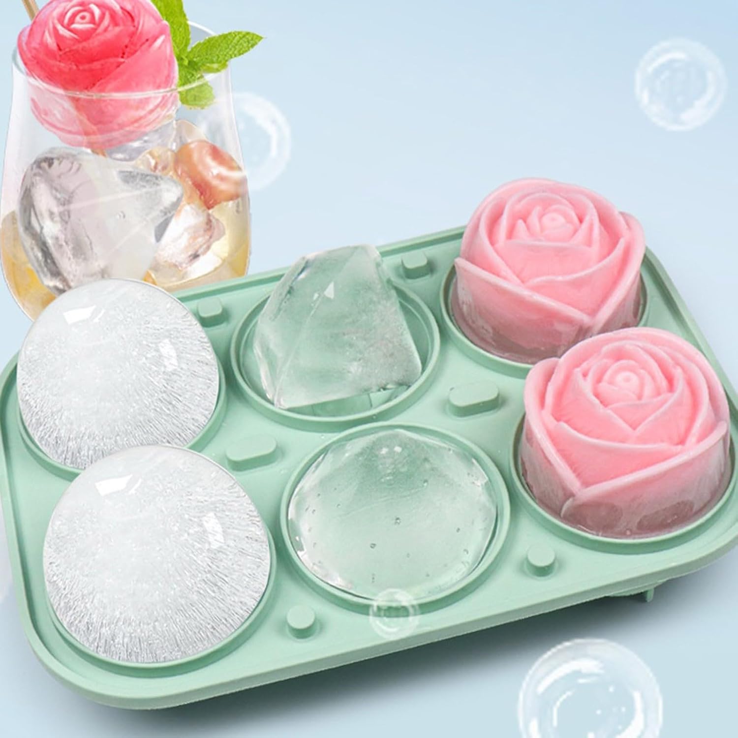 2026 Large Ice Tray with Lid S - đánh giá và giá Ice Mold Sphere
