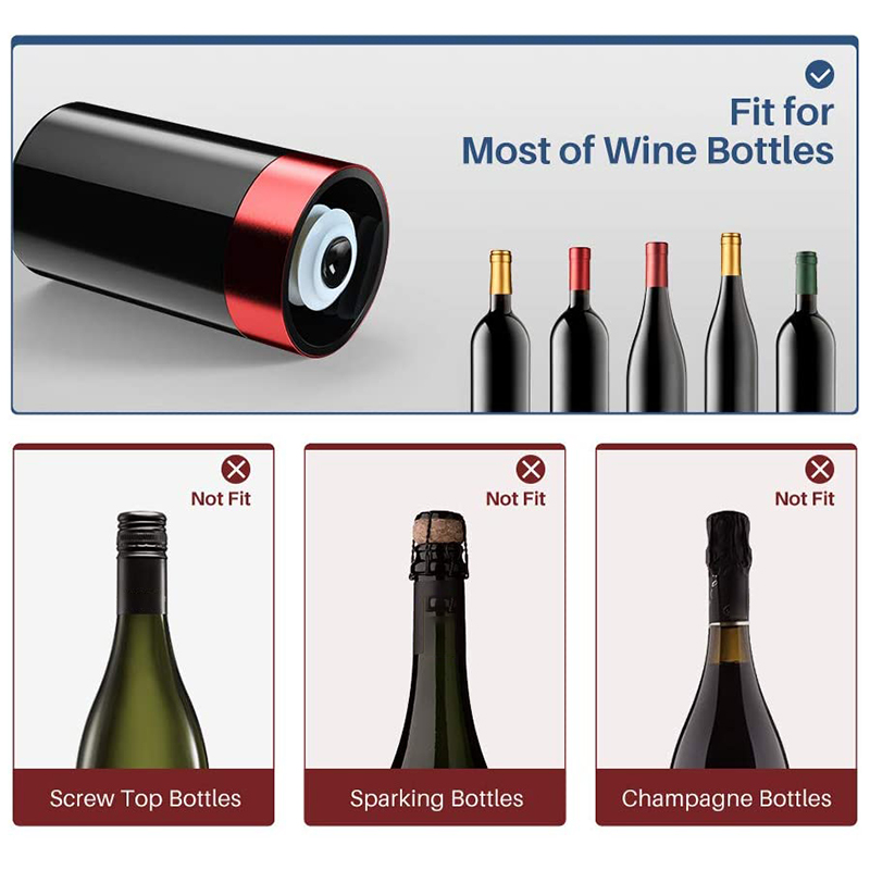 Wine Stopper Vacuum Electric W - đánh giá và giá Wine Preservation Pump