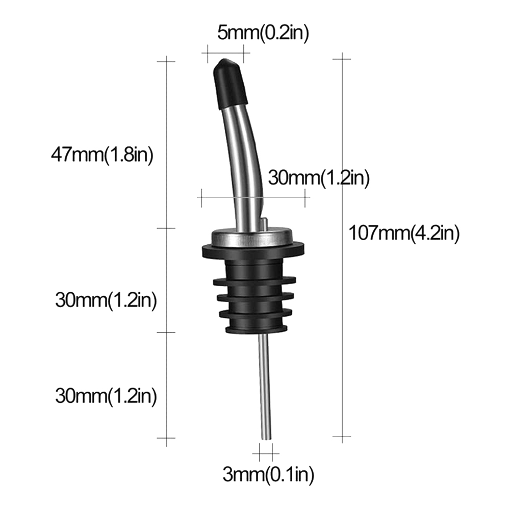 ABNL Stainless Steel Pourers,S - đánh giá và giá Speed Pourer Cap