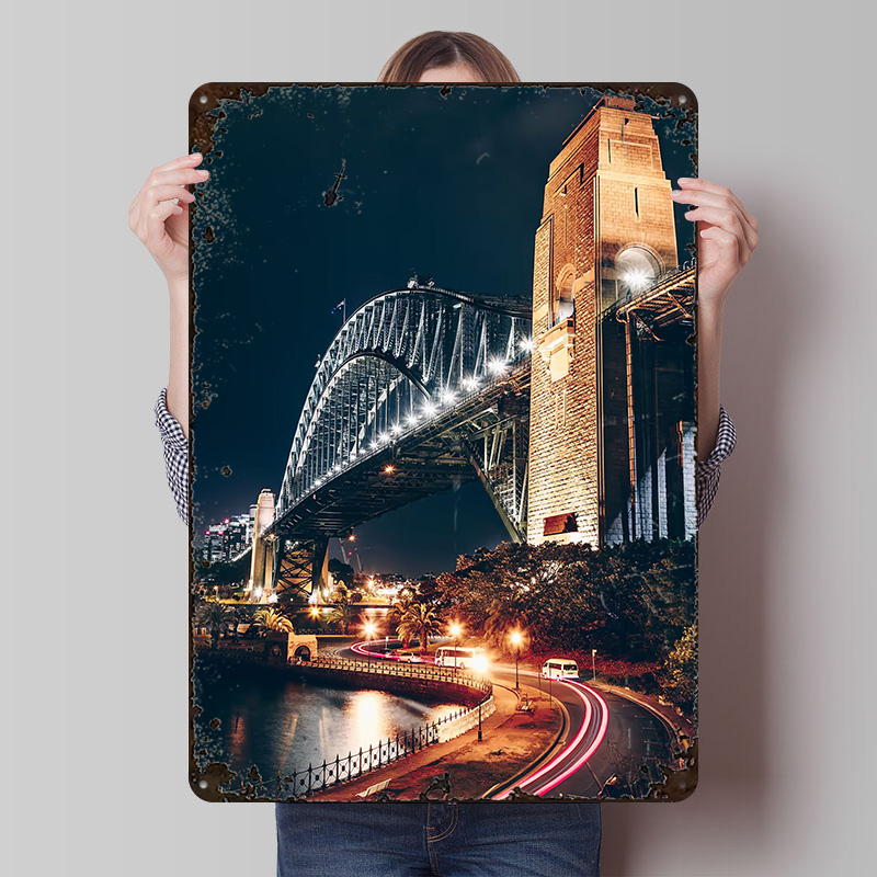 Sydney Harbour Bridge Poster C - đánh giá và giá Home Bar Sydney