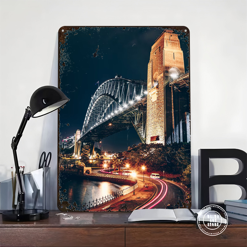 Sydney Harbour Bridge Poster C - đánh giá và giá Home Bar Sydney