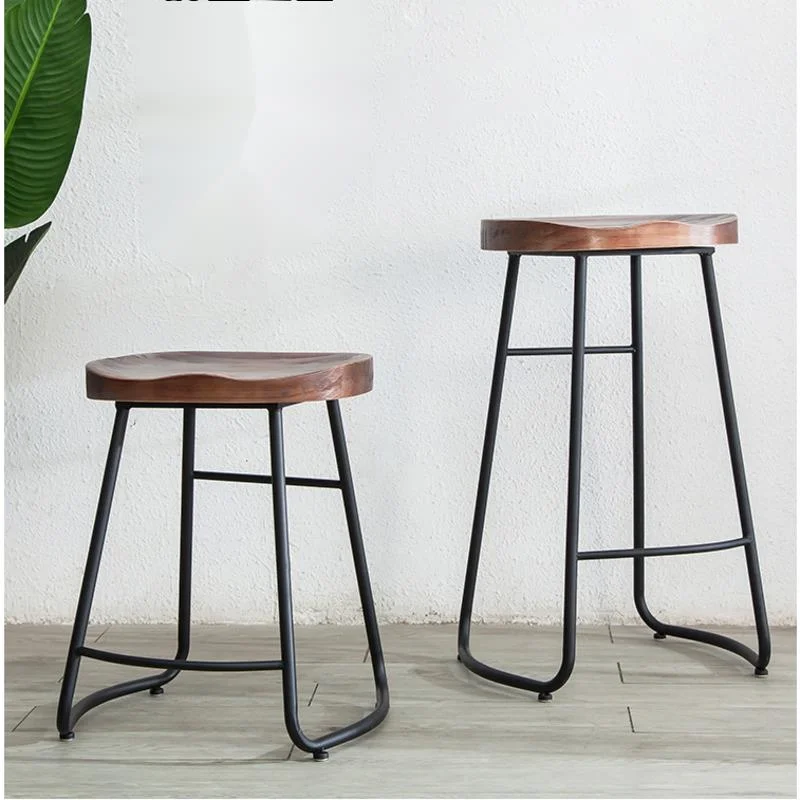 Simple Modern Iron Bar Chairs, - đánh giá và giá Home Bar Seating
