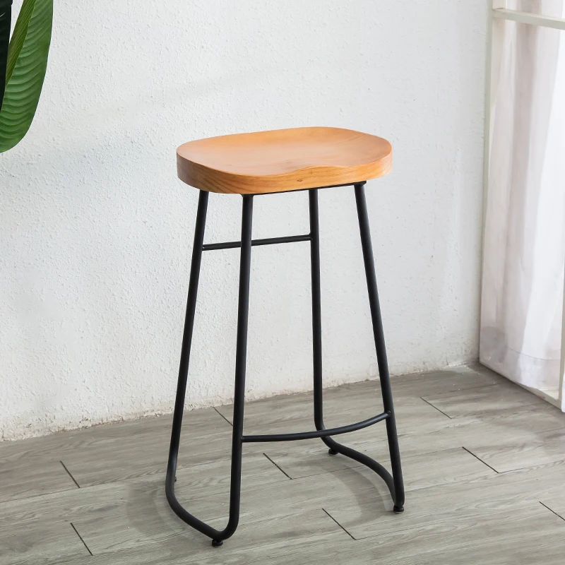 Simple Modern Iron Bar Chairs, - đánh giá và giá Home Bar Seating