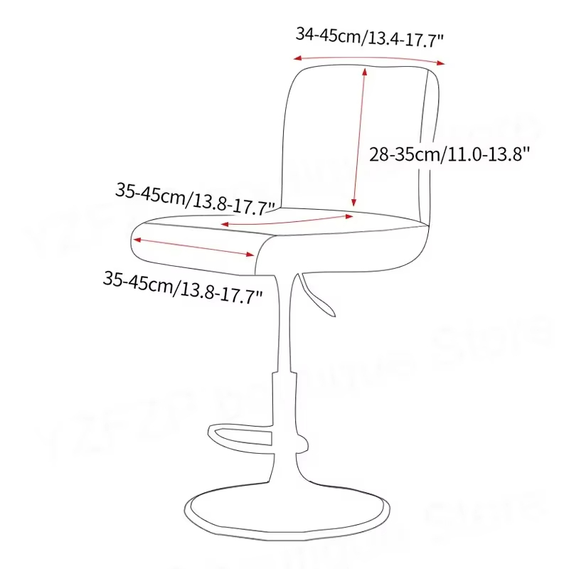Jacquard Bar Stool Chair Cover - đánh giá và giá Home Bar Seating