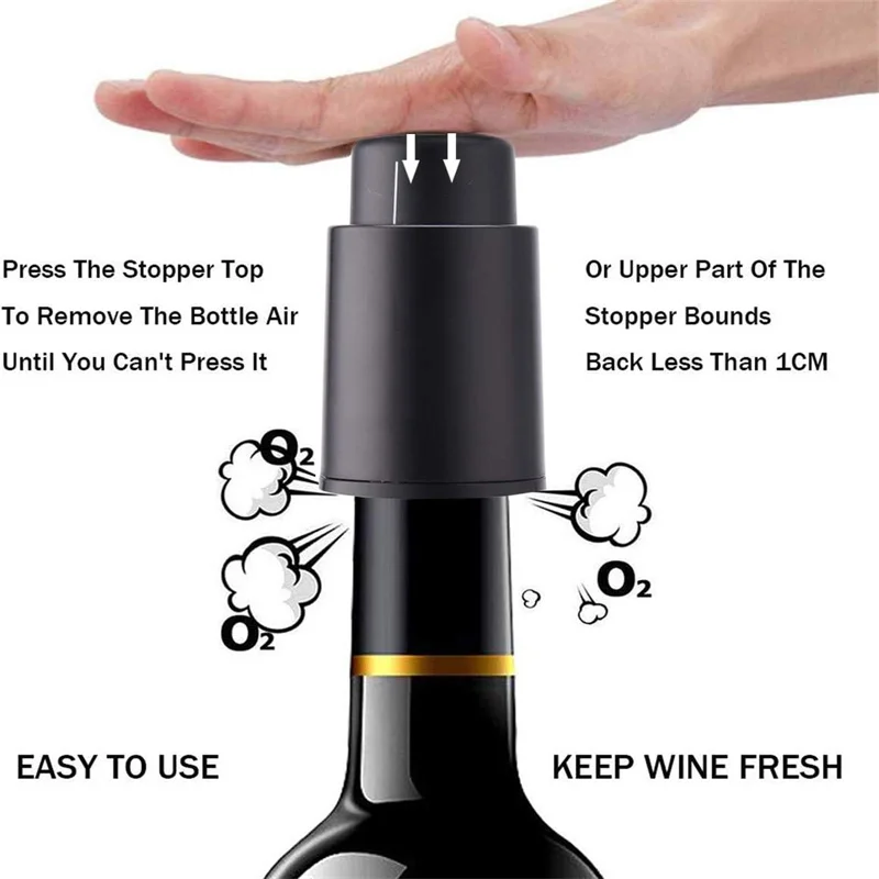 Vacuum Wine Preserver with Tim - đánh giá và giá Wine Preservation Pump