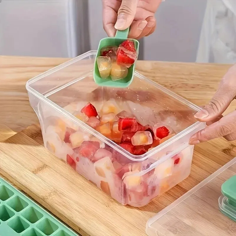 68 Grids Ice Cube Tray with Li - đánh giá và giá Ice Mold Sphere