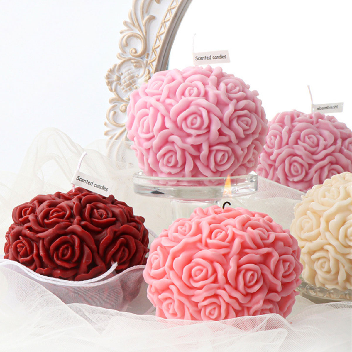 Multi Size Flower Series Candl - đánh giá và giá Ice Mold Sphere