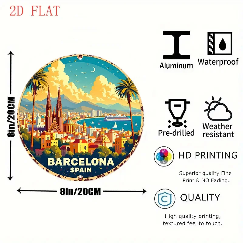 Round 8in Barcelona Spain Land - đánh giá và giá Home Barcelona