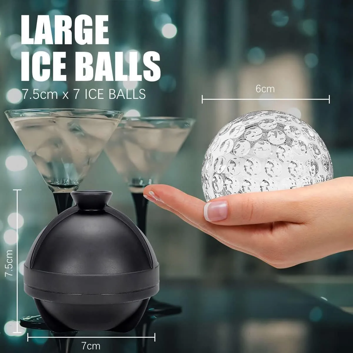 Food Grade Silicone Ice Ball M - đánh giá và giá Ice Mold Sphere