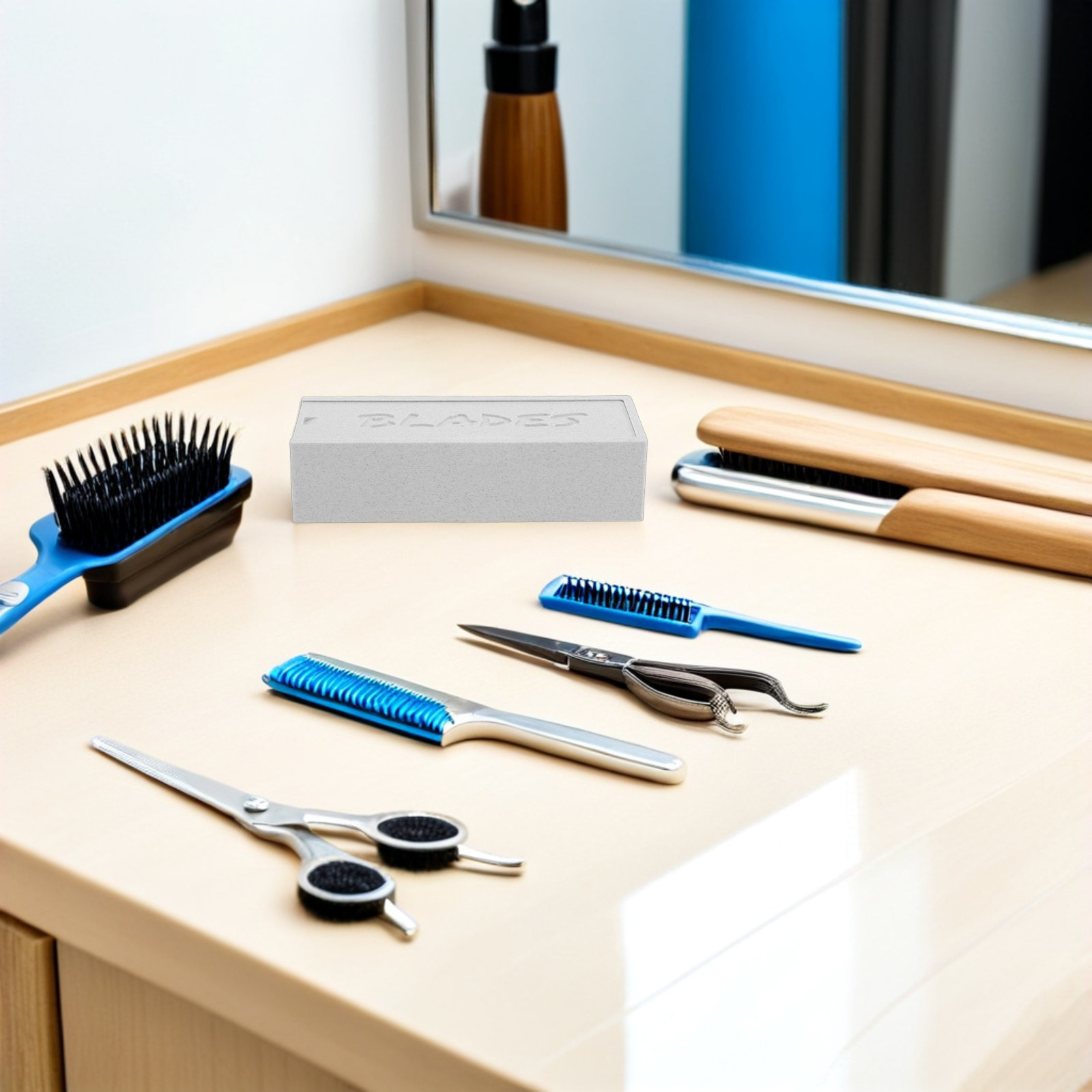 White Double Compartment Clipp - đánh giá và giá Home Barber