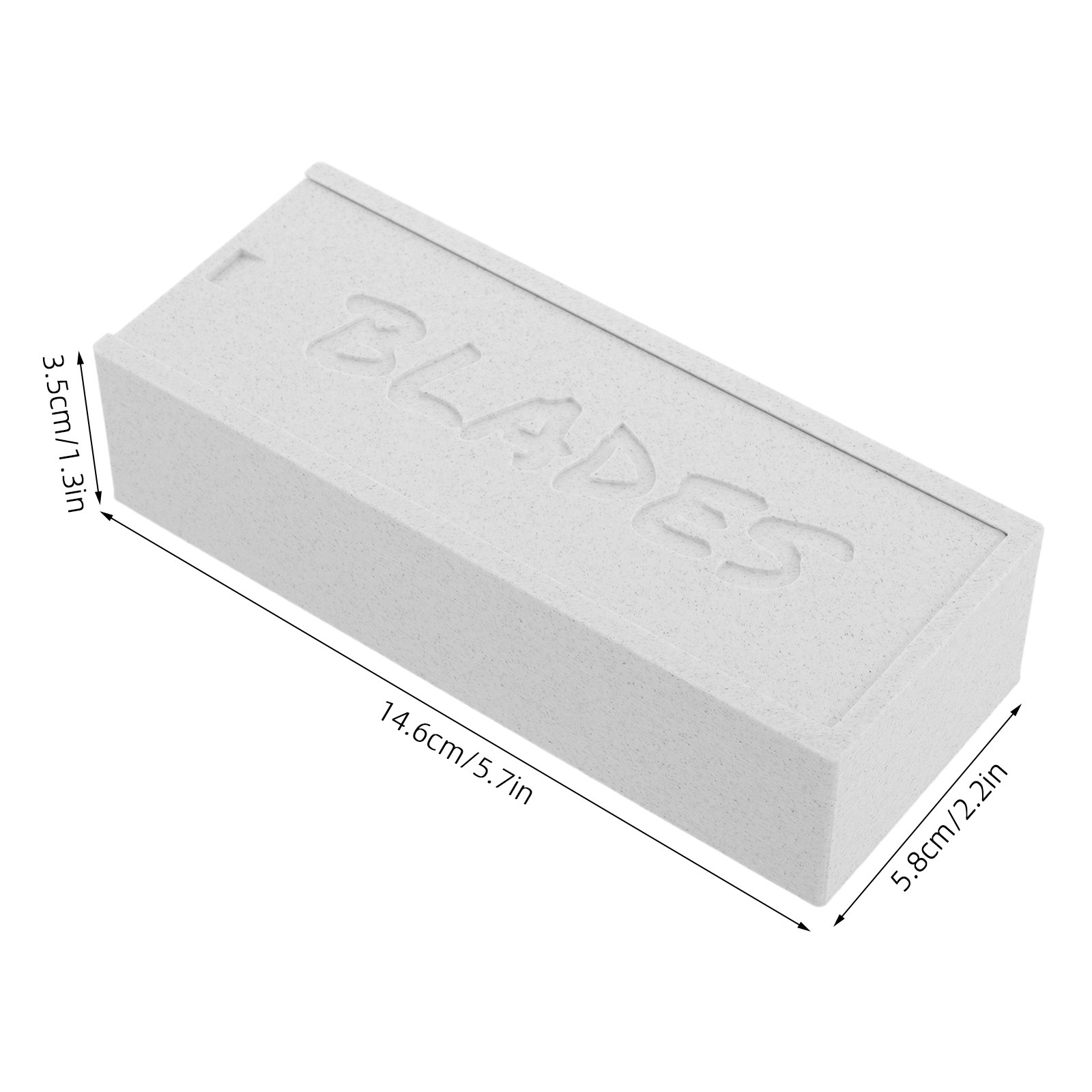White Double Compartment Clipp - đánh giá và giá Home Barber