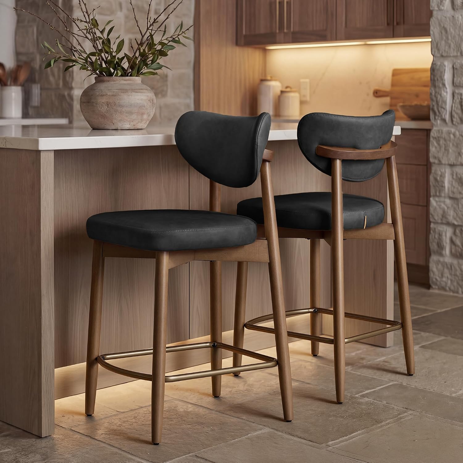 Mid Century Modern Wooden Bar  - đánh giá và giá Home Bar Seating