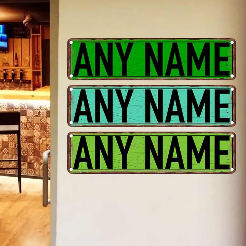 2D Flat 16 Colors Custom Alumi - đánh giá và giá Home Bar Signs