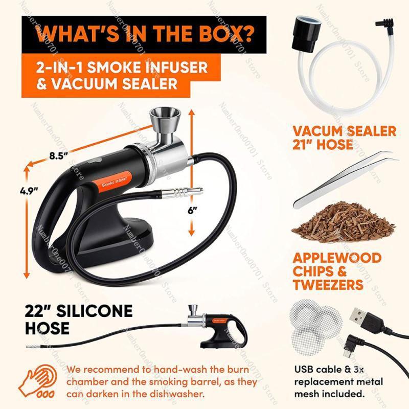 Food Smoking Gun Complete Kit  - đánh giá và giá Smoking Gun Kit