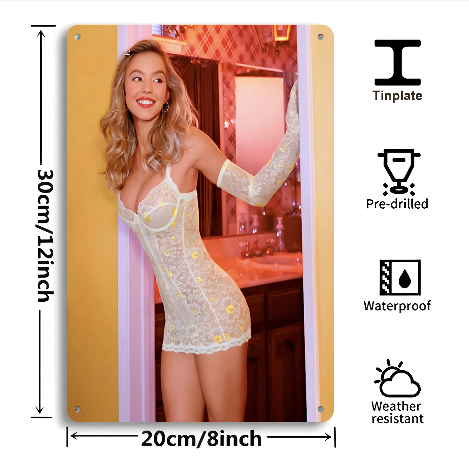 Sydney Sweeney Euphoria Metal  - đánh giá và giá Home Bar Sydney