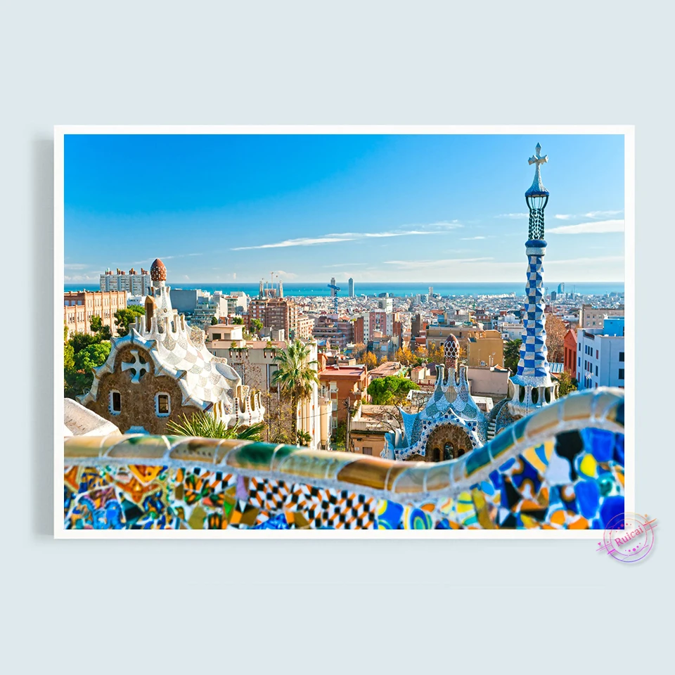 Park Guell In Barcelona Spain  - đánh giá và giá Home Barcelona