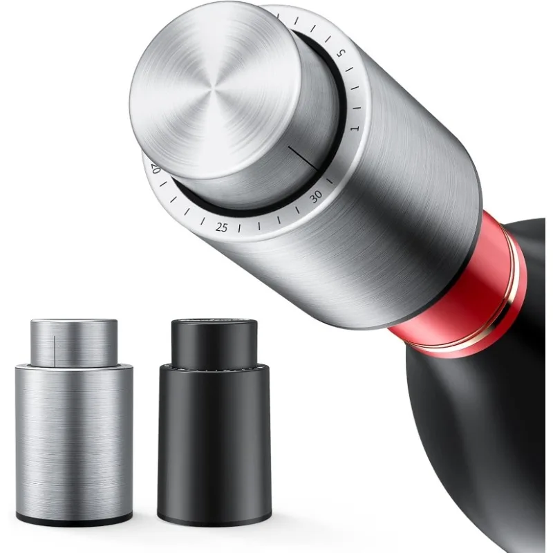 Wine Bottle Stoppers Vacuum Wi - đánh giá và giá Wine Preservation Pump