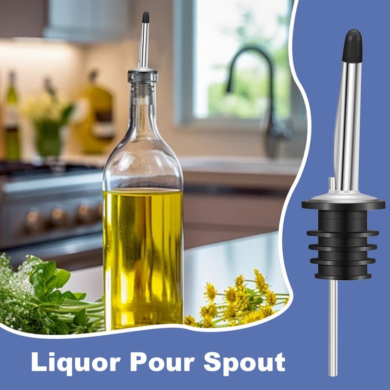 Speed Pourers With Caps Stainl - đánh giá và giá Speed Pourer Cap
