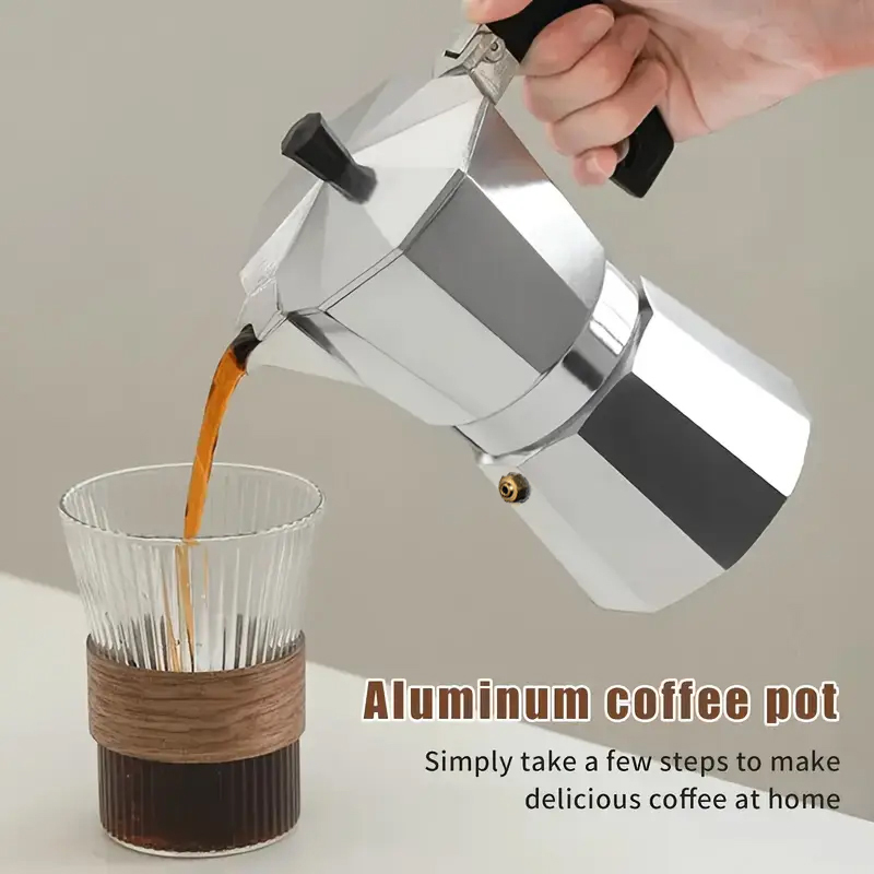 Classic Aluminum Moka Pot 50-3 - đánh giá và giá Home Barista