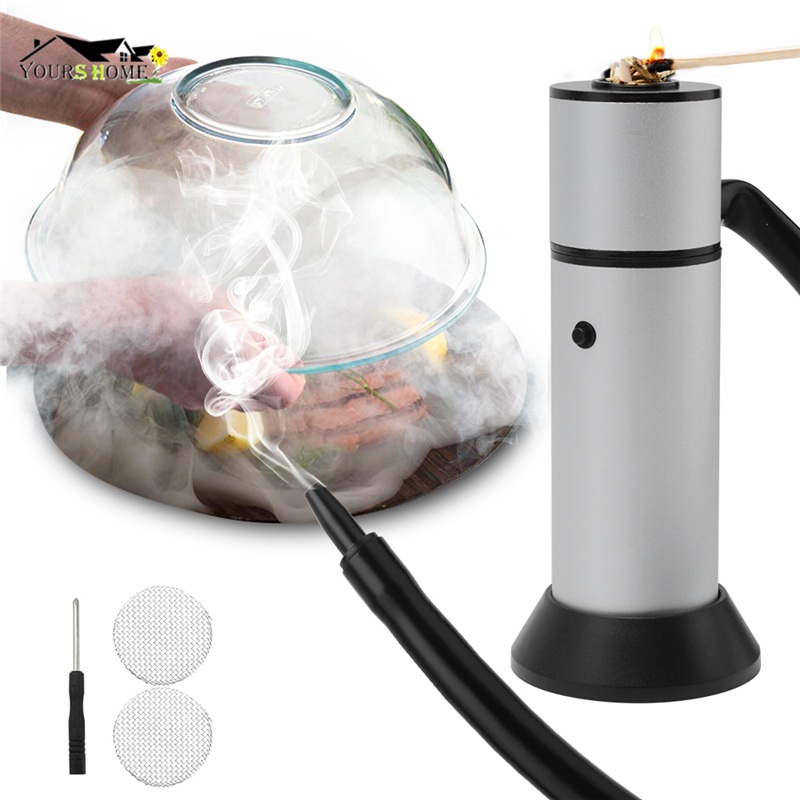 1 Set Food Cold Smoke Generato - đánh giá và giá Smoking Gun Kit