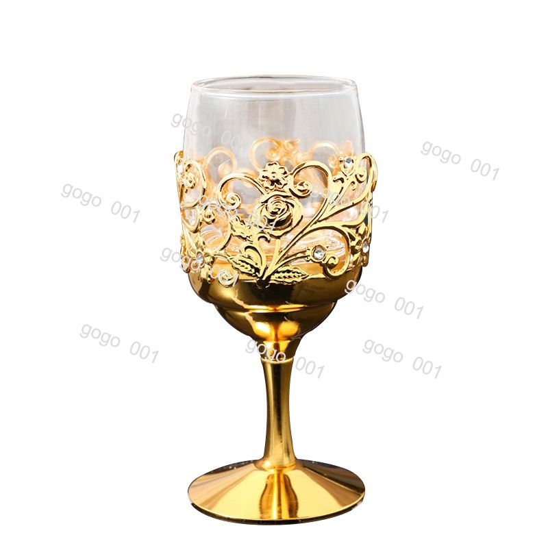 Metal & Glass Liquor Glasses S - đánh giá và giá Highball Glass Set