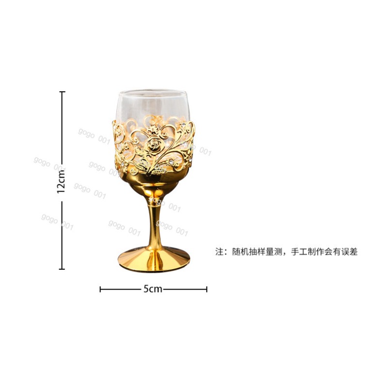 Metal & Glass Liquor Glasses S - đánh giá và giá Highball Glass Set