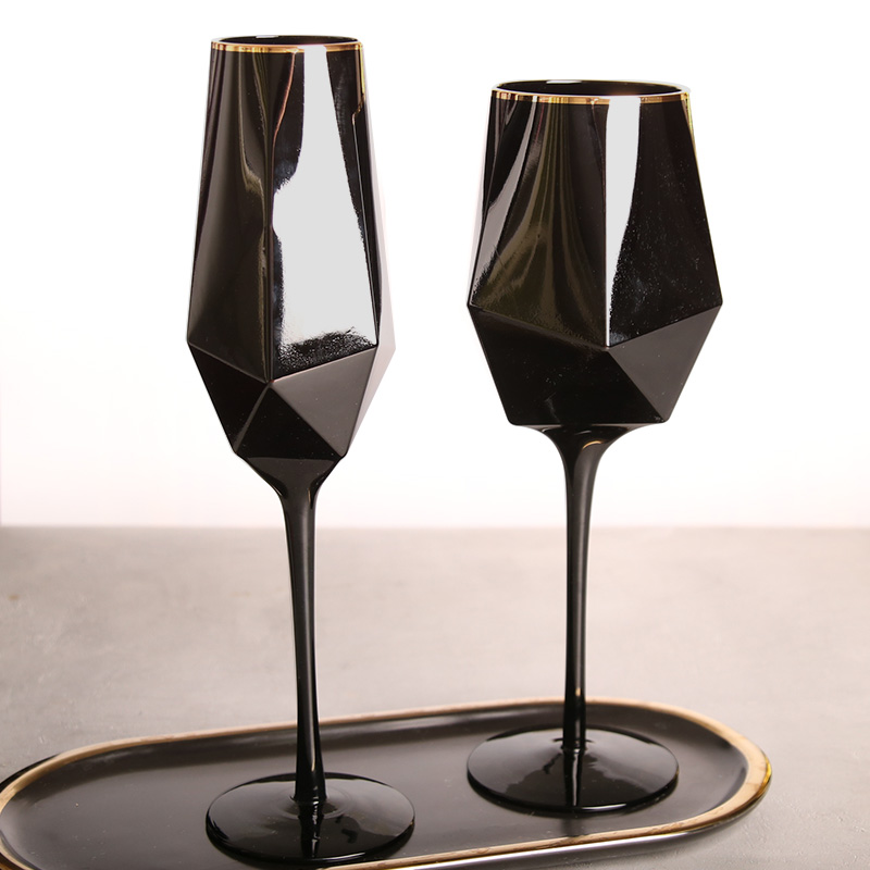 23 Ounces Black Blind Tasting  - đánh giá và giá Highball Glass Set