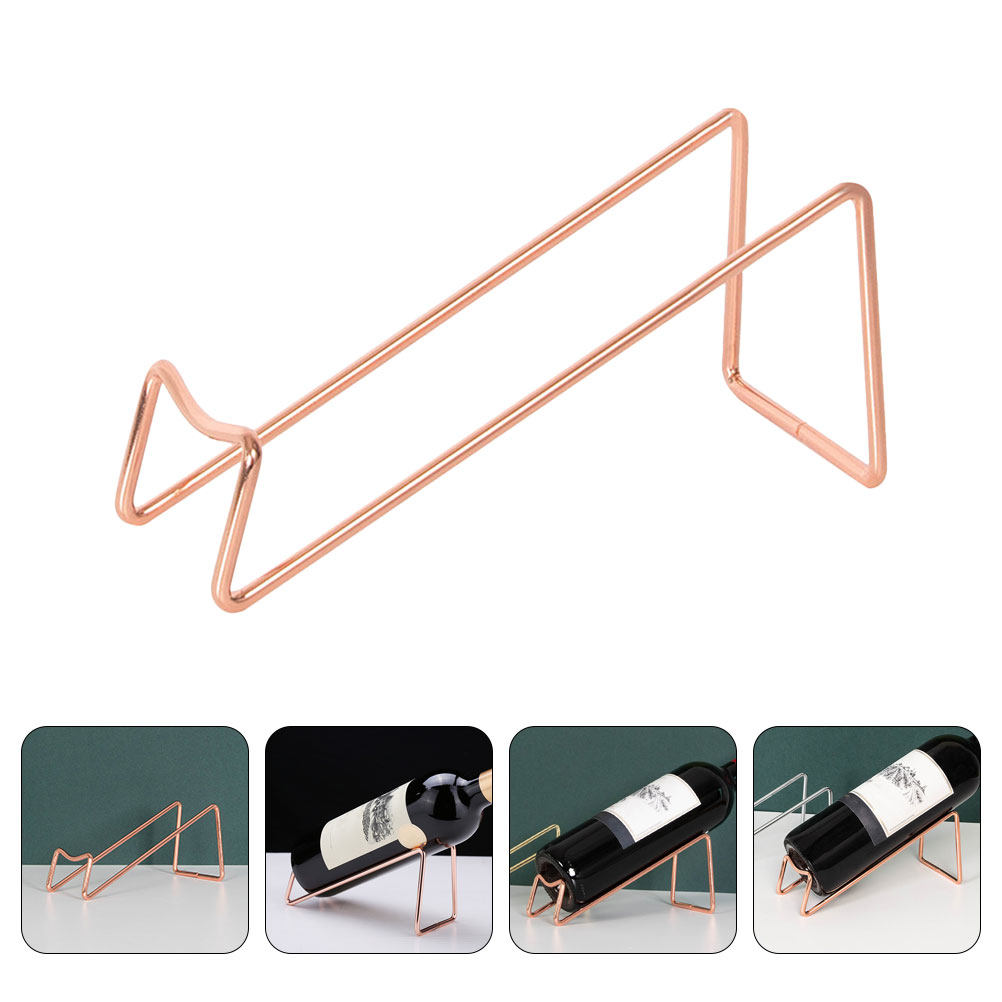 Minimalist Iron Wine Holder Si - đánh giá và giá Home Bar Stand