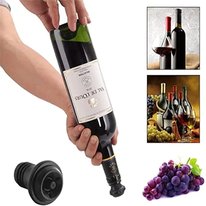 Wine Stopper with Vacuum Wine  - đánh giá và giá Wine Preservation Pump