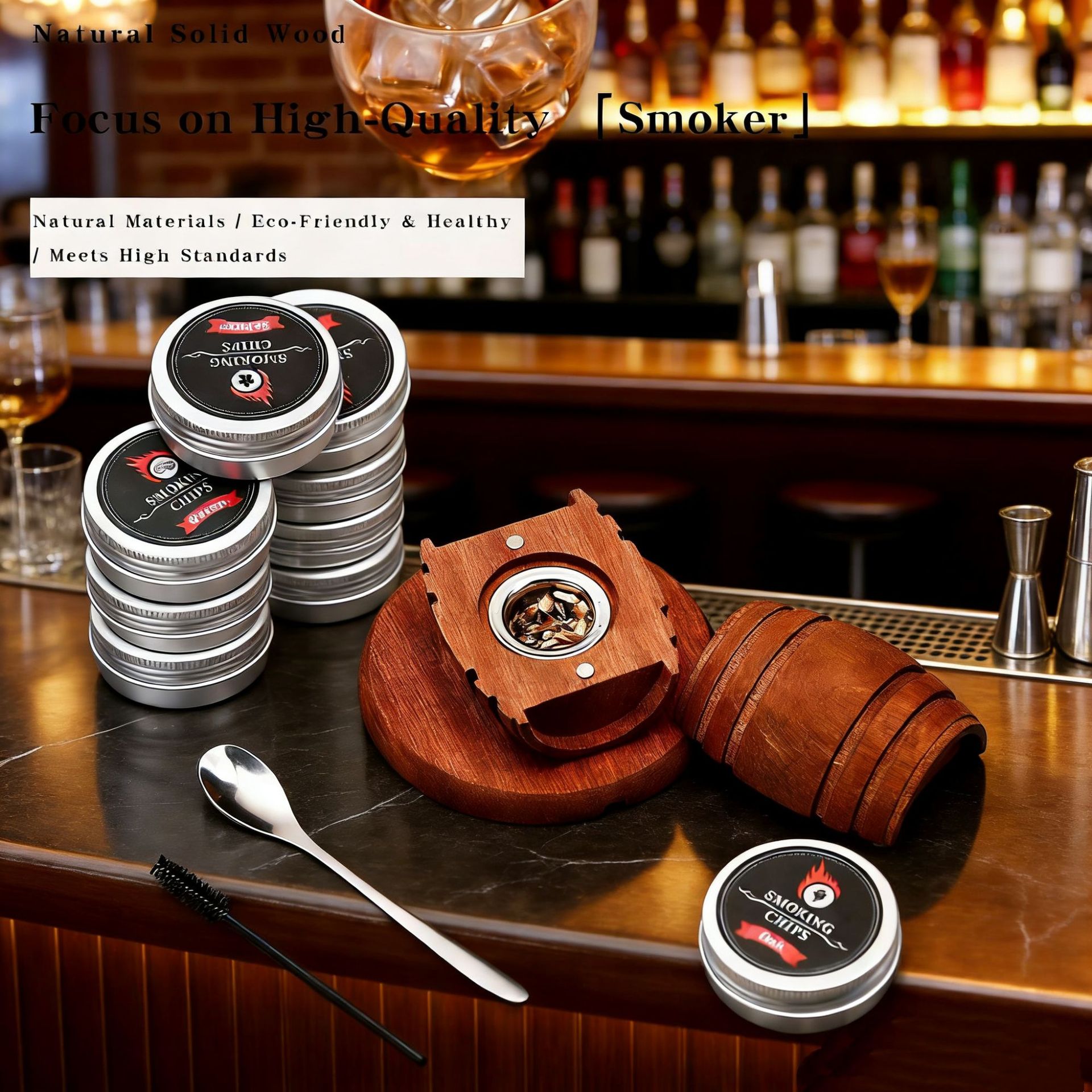 Whisky Smoking Kit, Oak Smoker - đánh giá và giá Smoking Gun Kit