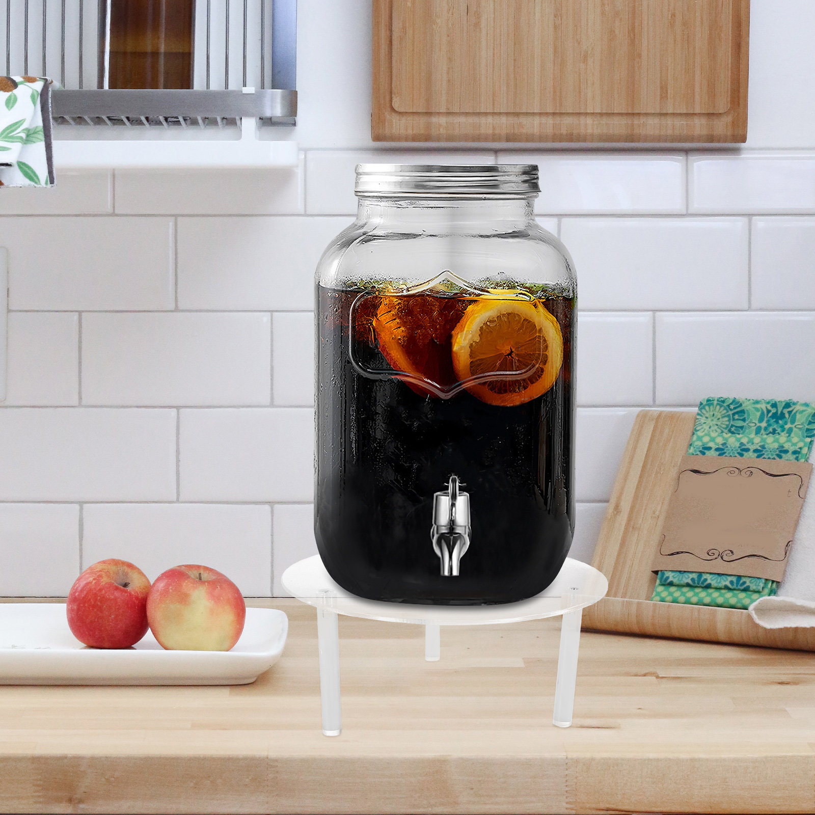 Acrylic Drink Dispenser Stand  - đánh giá và giá Home Bar Stand