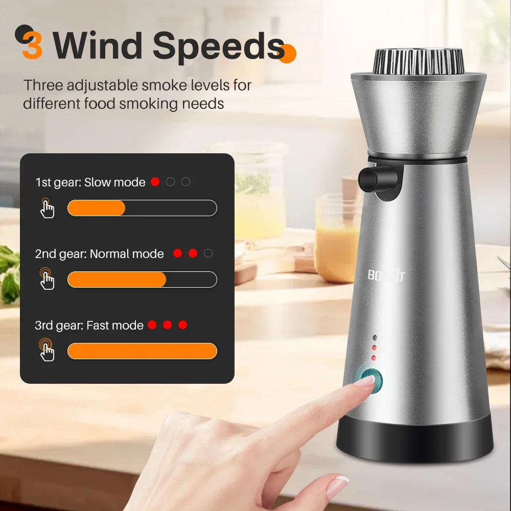 BORUiT Smoke Infuser Food Drin - đánh giá và giá Smoking Gun Kit