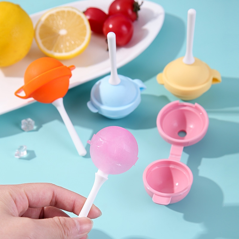 4 PCS Lollipop Ice Ball Mold S - đánh giá và giá Ice Mold Sphere