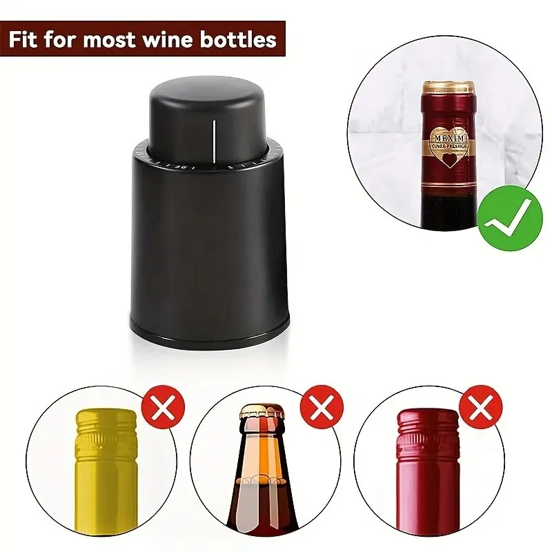 Vacuum Pump Wine Saver Cap Sto - đánh giá và giá Wine Preservation Pump