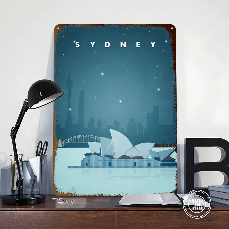 Sydney Travel Poster Customize - đánh giá và giá Home Bar Sydney