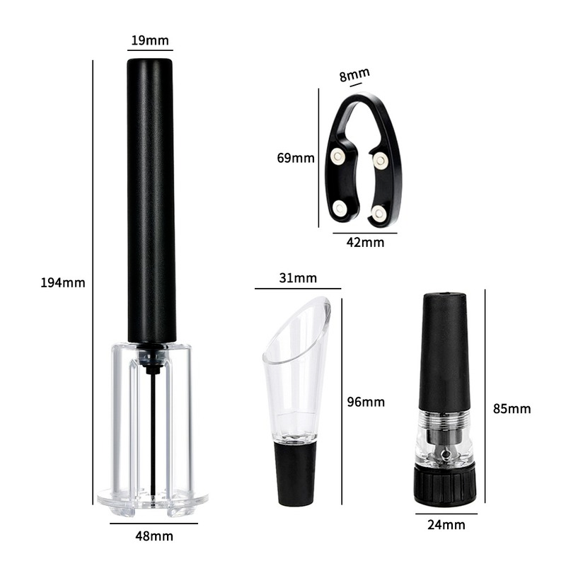 Air Pump Wine Bottle Opener Ai - đánh giá và giá Wine Preservation Pump