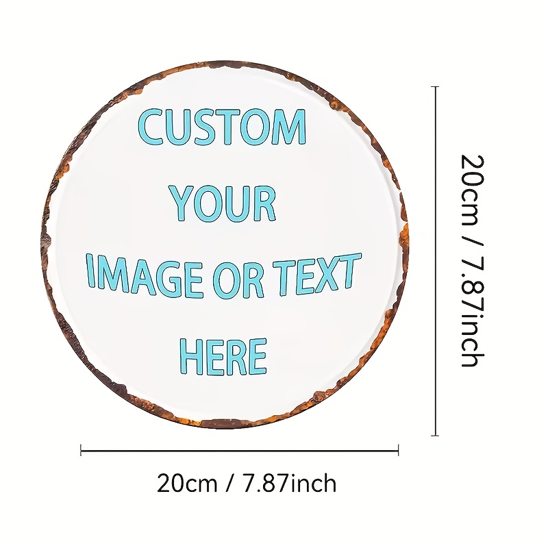 Custom Round Metal Tin Sign, P - đánh giá và giá Home Bar Signs